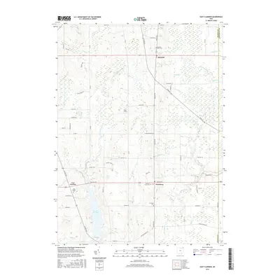 2016 Map of East Claridon, 2016 Print