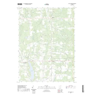 2023 Map of East Claridon, 2023 Print