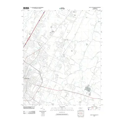 2010 Map of East Cleveland, 2010 Print