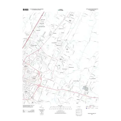 2013 Map of East Cleveland, 2013 Print