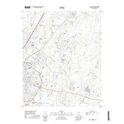 2019 Map of East Cleveland, 2019 Print