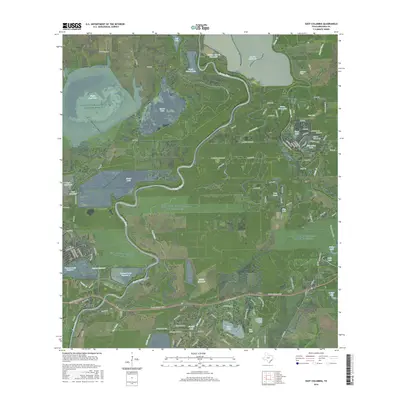 2016 Map of East Columbia, 2016 Print