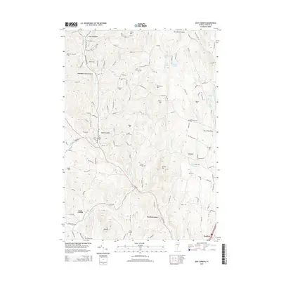 2015 Map of East Corinth, 2015 Print