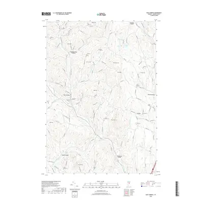 2018 Map of East Corinth, 2018 Print
