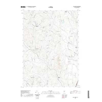 2021 Map of East Corinth, 2021 Print