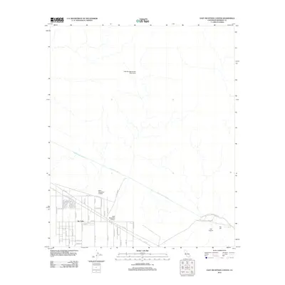 2012 Map of East Deception Canyon, 2012 Print