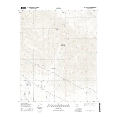 2015 Map of East Deception Canyon, 2015 Print