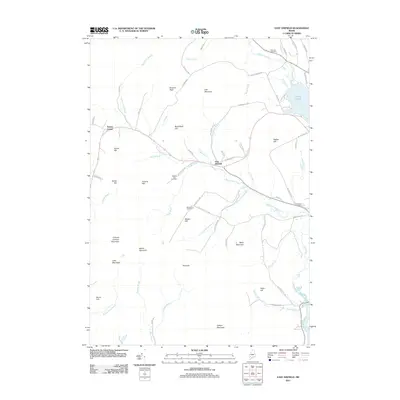 2011 Map of East Dixfield, 2011 Print
