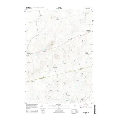 2014 Map of East Dixmont, 2014 Print