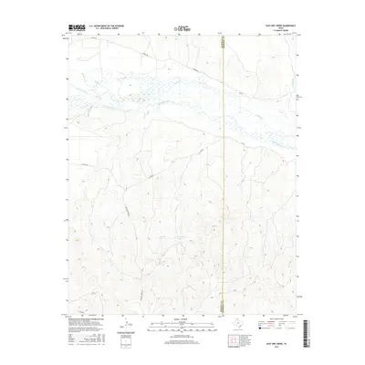 2016 Map of East Dry Creek, 2016 Print