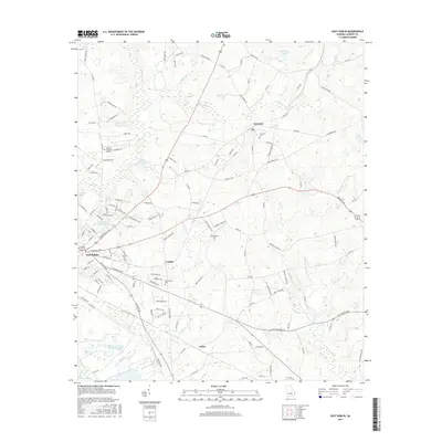 2017 Map of East Dublin, 2017 Print