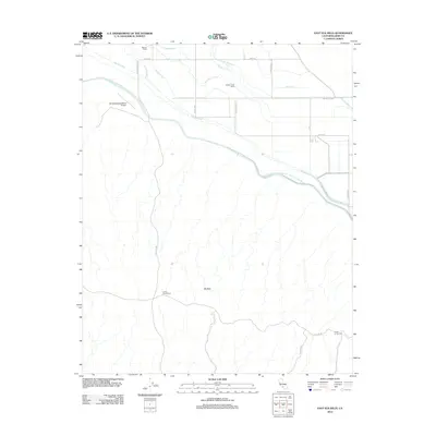 2012 Map of East Elk Hills, 2012 Print