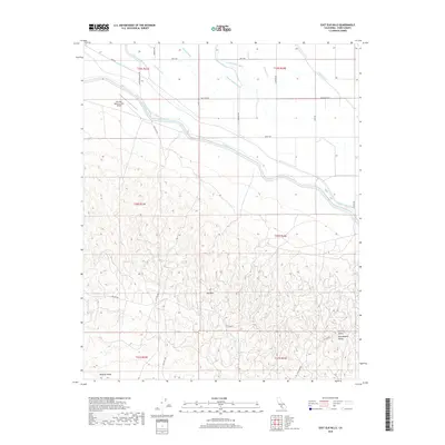 2018 Map of East Elk Hills, 2018 Print