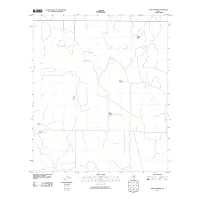 2010 Map of East Elm Creek, 2010 Print