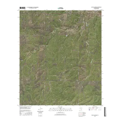 2016 Map of East Elm Creek, 2016 Print