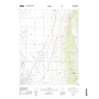 2018 Map of East Ely, 2018 Print
