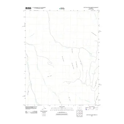 2010 Map of East Evacuation Creek, 2010 Print