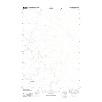 2012 Map of East Fork Basin, 2012 Print