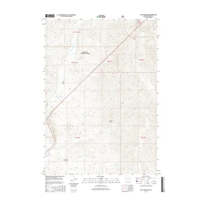 2015 Map of East Fork Basin, 2015 Print
