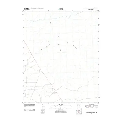 2010 Map of East Fork Kutz Canyon, 2010 Print