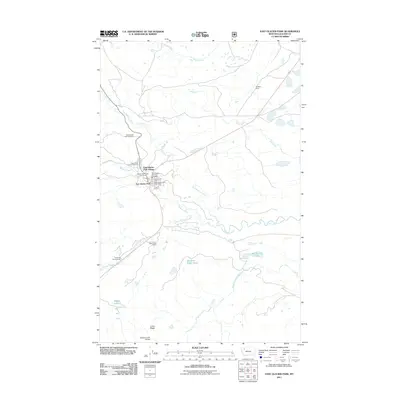 2011 Map of East Glacier Park, 2011 Print