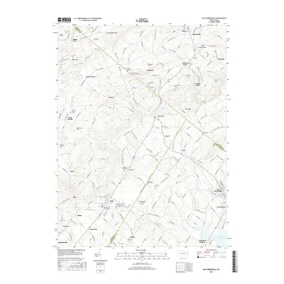 2016 Map of East Greenville, 2016 Print