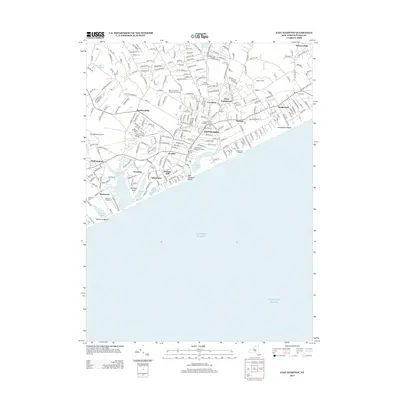 2013 Map of East Hampton, 2013 Print