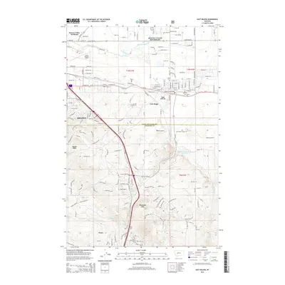 2014 Map of East Helena, 2014 Print