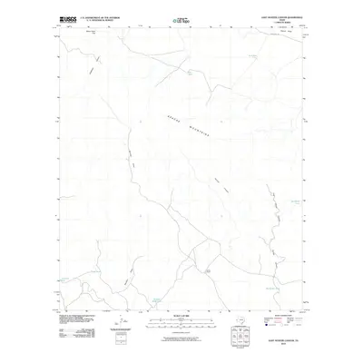 2010 Map of East Hunter Canyon, 2010 Print