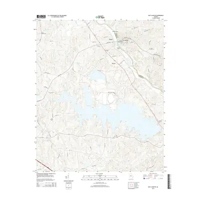 2014 Map of East Juliette, 2014 Print