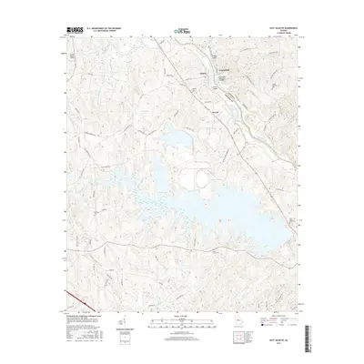 2017 Map of East Juliette, 2017 Print
