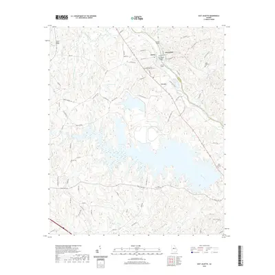 2020 Map of East Juliette, 2020 Print