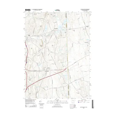 2015 Map of East Killingly, 2015 Print