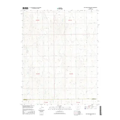 2015 Map of East Kiowa Creek North, 2015 Print