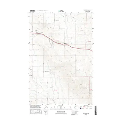 2017 Map of East Kittitas, 2017 Print