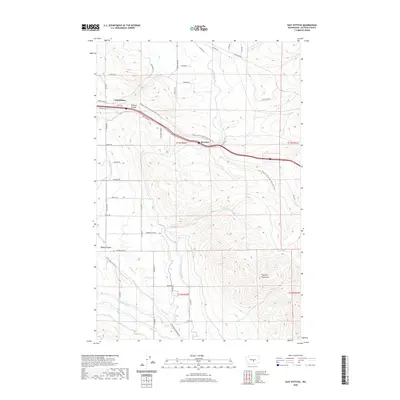 2020 Map of East Kittitas, 2020 Print