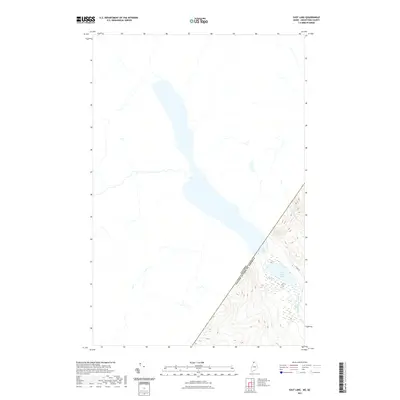 2021 Map of East Lake, 2021 Print