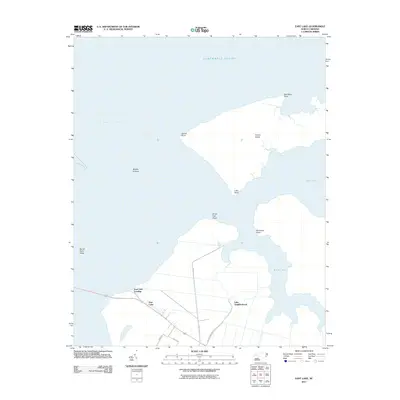 2011 Map of East Lake, 2011 Print