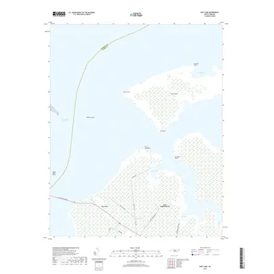 2019 Map of East Lake, 2019 Print