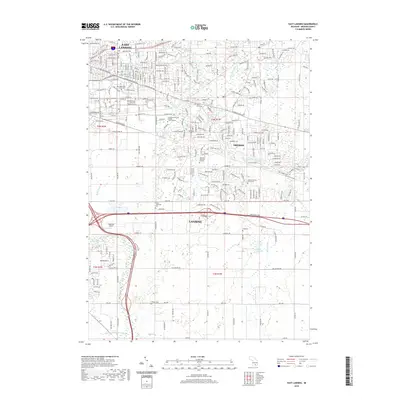 2019 Map of East Lansing, 2019 Print