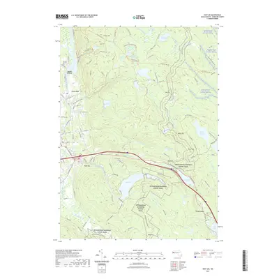 2021 Map of East Lee, 2021 Print