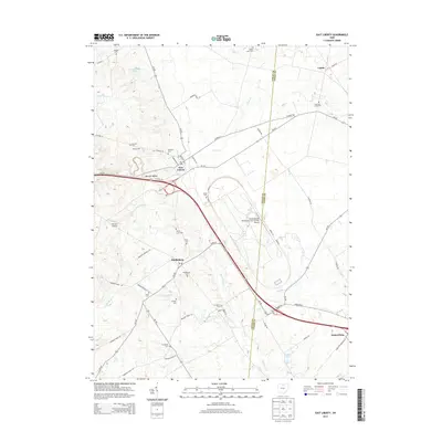 2013 Map of East Liberty, 2013 Print