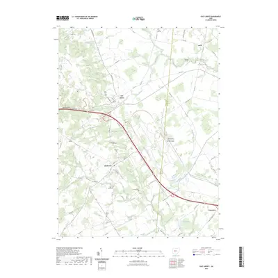 2023 Map of East Liberty, 2023 Print