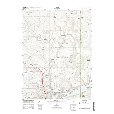 2013 Map of East Liverpool North, 2013 Print