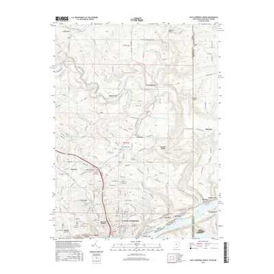 2016 Map of East Liverpool North, 2016 Print