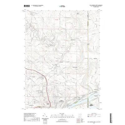 2019 Map of East Liverpool North, 2019 Print