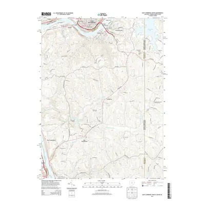 2013 Map of East Liverpool South, 2013 Print