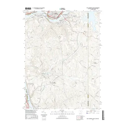 2016 Map of East Liverpool South, 2016 Print