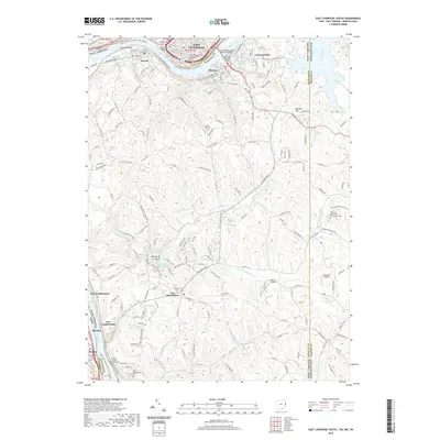 2019 Map of East Liverpool South, 2019 Print