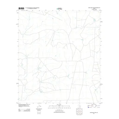 2013 Map of East Losa Tank, 2013 Print